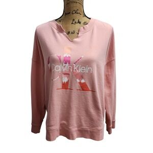 Calvin‎ Klein Pullover Sweatshirt Crew Neck Long Sleeve Casual Top XL/XG